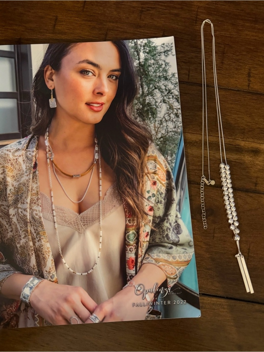 Opulenza Designs Diamond Cut Italian Lariat Necklace N1080 NEW 36-38” .925 SS